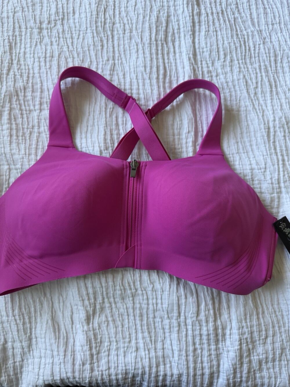 Victoria Secret VSX Knockout Front Close High Impact Sports Bra 36B Pink
